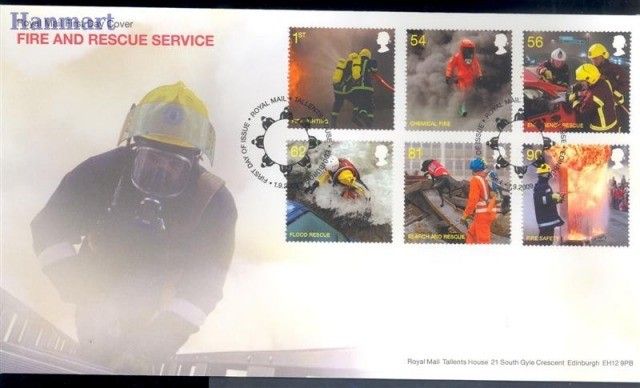 Znaczek Wielka Brytania 2009 Mi 2791-2796 FDC