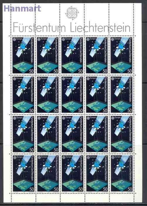 Znaczek Liechtenstein 1991 Mi ark 1011-1012 Czyste **