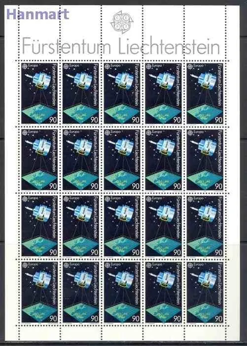 Znaczek Liechtenstein 1991 Mi ark 1011-1012 Czyste **