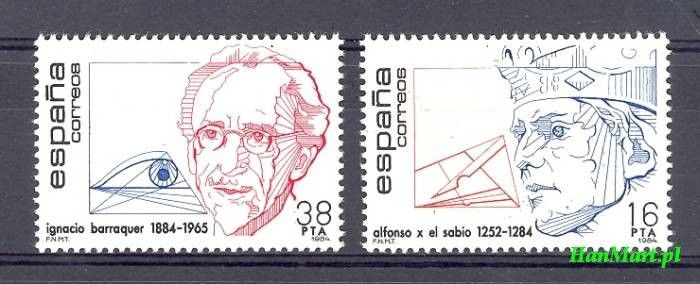 Znaczek Hiszpania 1984 Mi 2638-2639 Czyste **