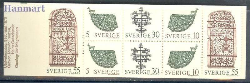 Znaczek Szwecja 1970 Mi mh 24 Czyste **