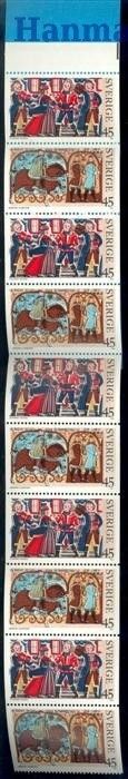 Znaczek Szwecja 1973 Mi mh 43 Czyste **