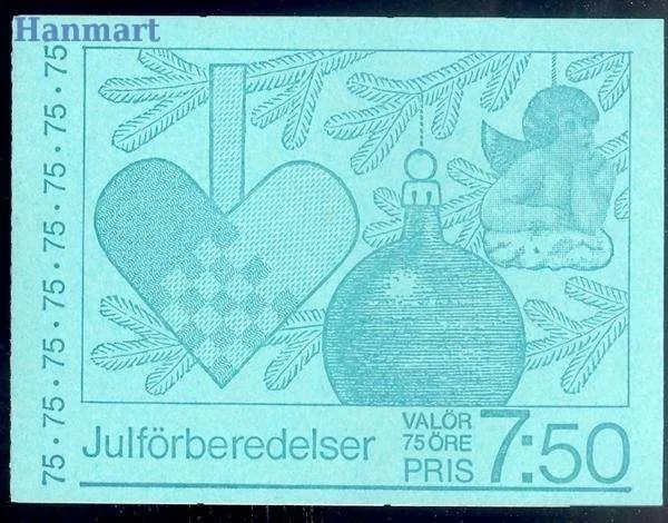 Znaczek Szwecja 1977 Mi mh 64 Czyste **