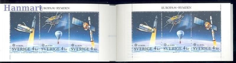 Znaczek Szwecja 1991 Mi mh 159 Czyste **