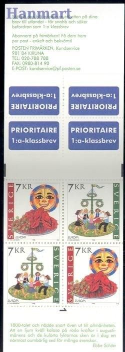 Znaczek Szwecja 1998 Mi mh 242 Czyste **