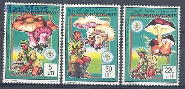 Znaczek Mauretania 1991 Mi 987-988+991 Czyste **