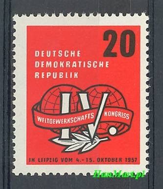 Znaczek NRD / DDR 1957 Mi 595 Czyste **