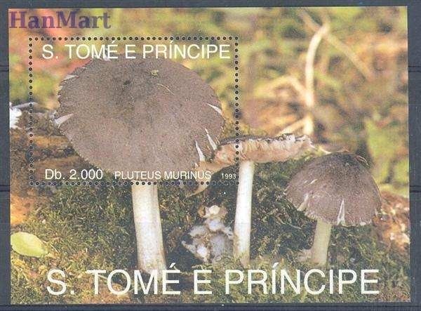 Znaczek Wyspy Św. Tomasza i Książęca 1993 Mi bl 296 Czyste **