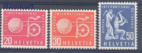 Znaczek Szwajcaria 1960 Mi ilo 100-102 Czyste **
