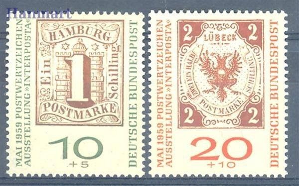 Znaczek Niemcy 1959 Czyste **