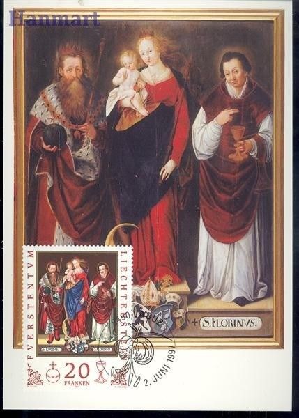 Liechtenstein 1997 Mi 1151 Karta Max