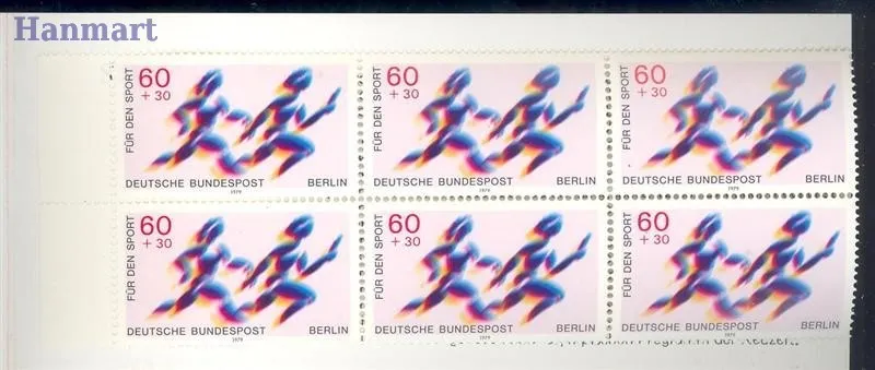 Znaczek Berlin Niemcy 1979 Mi mh 596 Czyste **