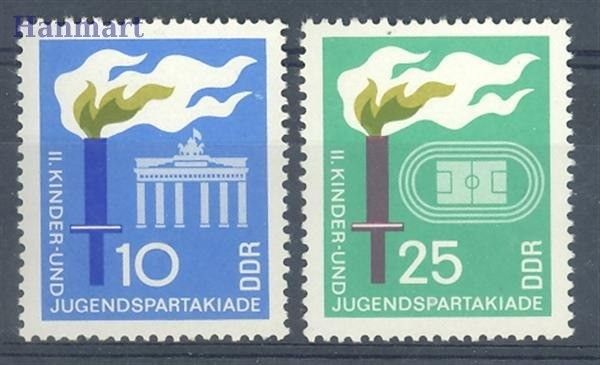 Znaczek NRD / DDR 1968 Mi 1375-1376 Czyste **