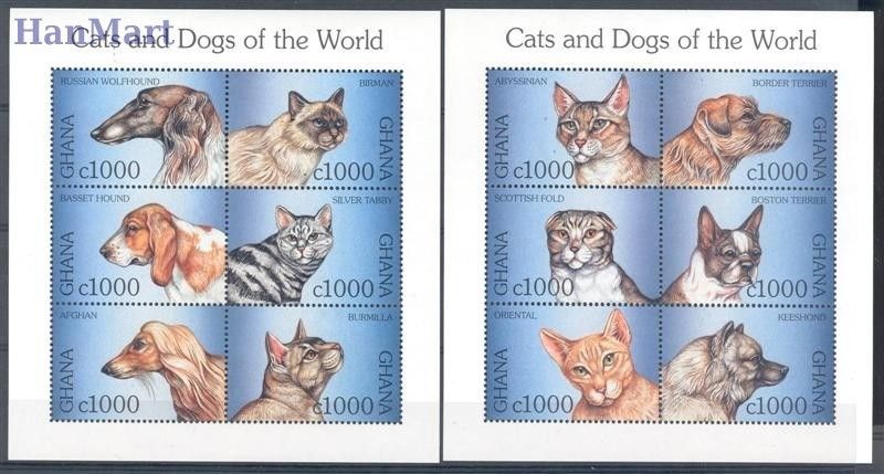 Znaczek Ghana 1997 Mi 2625-2636 Czyste **