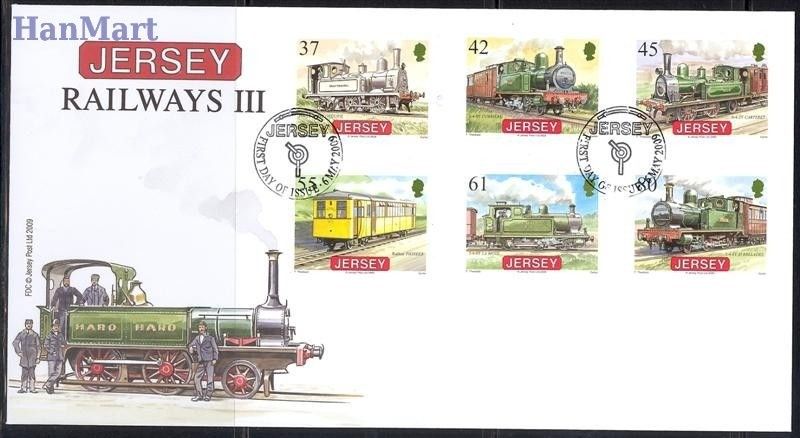 Znaczek Jersey 2009 Mi 1410-1415 FDC