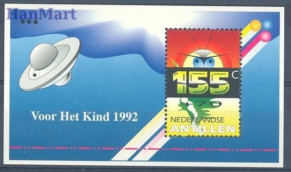 Znaczek Antyle Holenderskie 1992 Mi bl 39 Czyste **