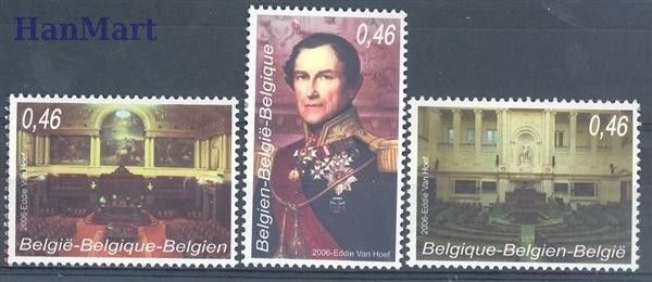 Znaczek Belgia 2006 Mi 3539-3541 Czyste **