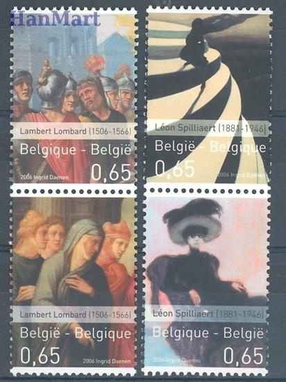 Znaczek Belgia 2006 Mi 3564-3567 Czyste **