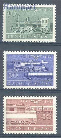 Znaczek Finlandia 1962 Mi 543-545 Czyste **