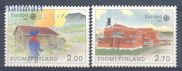 Znaczek Finlandia 1990 Mi 1108-1109 Czyste **