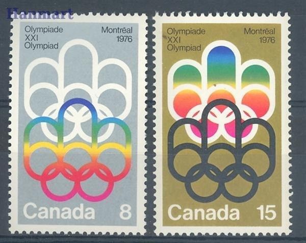 Znaczek Kanada 1973 Mi 532-533 Czyste **