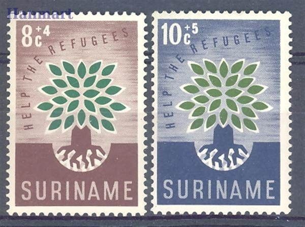 Znaczek Surinam 1960 Mi 380-381 Czyste **