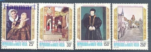 Znaczek Burkina Faso 1970 Mi 312-315 Czyste **