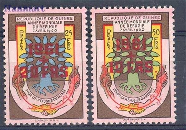 Znaczek Gwinea 1961 Czyste **