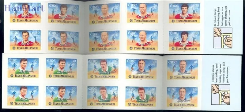 Znaczek Irlandia 2000 Mi mh 1260-1274 Czyste **