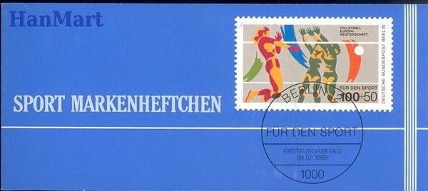 Znaczek Berlin Niemcy 1989 Mi mh 836 Czyste **