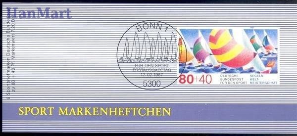 Znaczek Niemcy 1987 Mi mh 1310 Czyste **