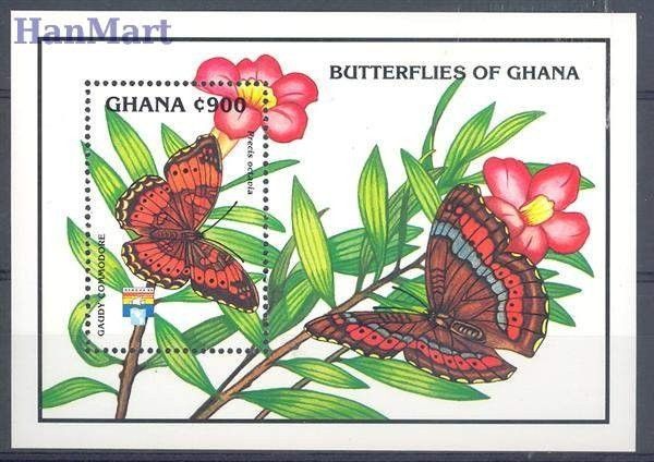 Znaczek Ghana 1992 Mi bl 200 Czyste **