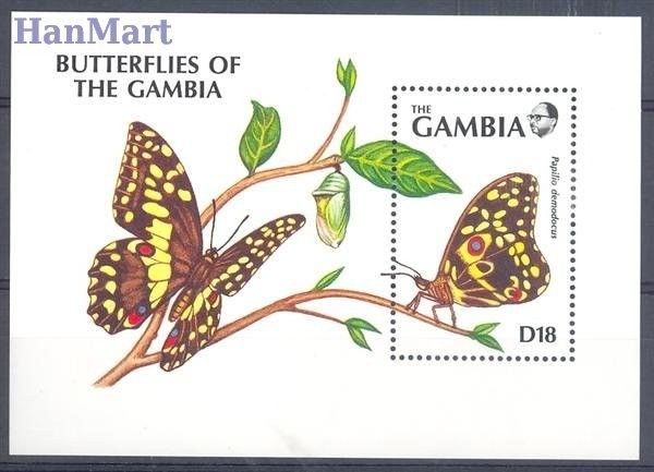 Znaczek Gambia 1991 Mi bl 113 Czyste **