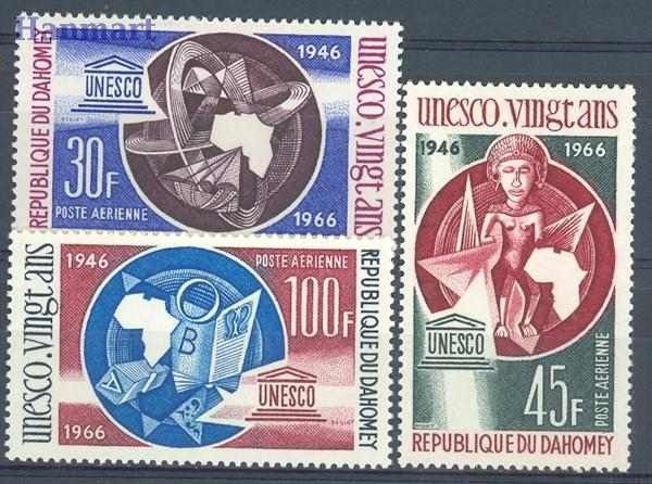 Znaczek Dahomej 1966 Mi 290-292 Czyste **