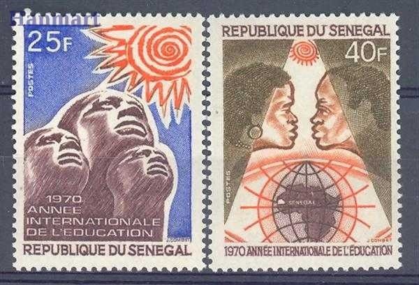 Znaczek Senegal 1970 Mi 441-442 Czyste **