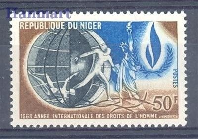 Znaczek Niger 1968 Mi 181 Czyste **