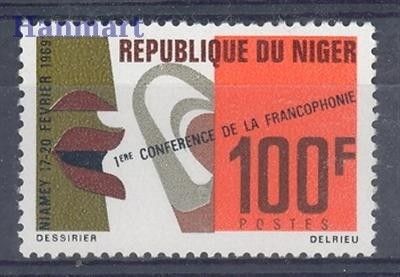 Znaczek Niger 1969 Mi 222 Czyste **