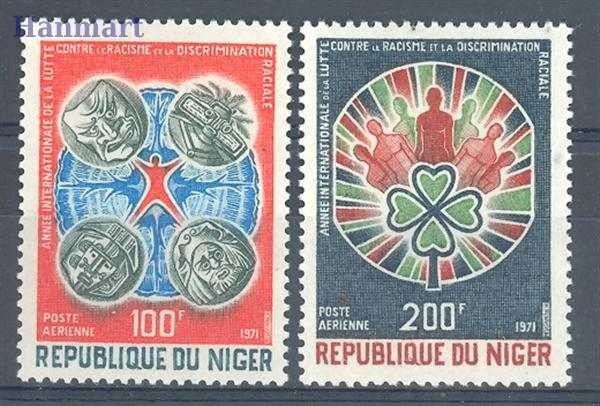 Znaczek Niger 1971 Mi 282-283 Czyste **