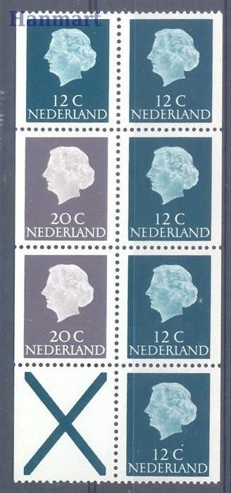 Znaczek Holandia 1968 Mi h-blatt 7y Czyste **