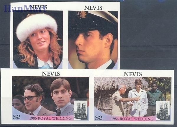 Znaczek Nevis 1986 Czyste **