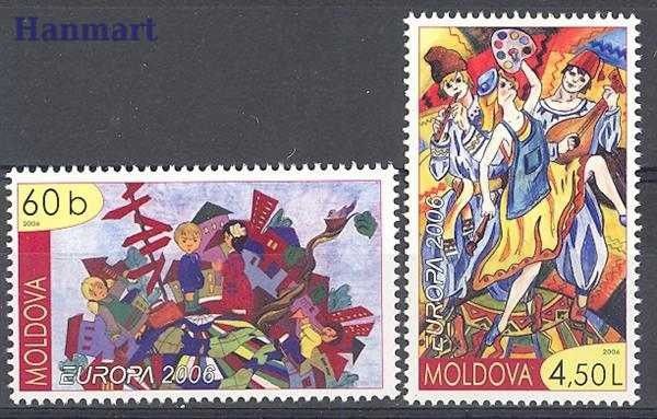 Mołdawia 2006 Mi 549-550 Czyste **