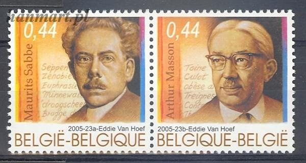 Znaczek Belgia 2005 Mi 3512-3513 Czyste **