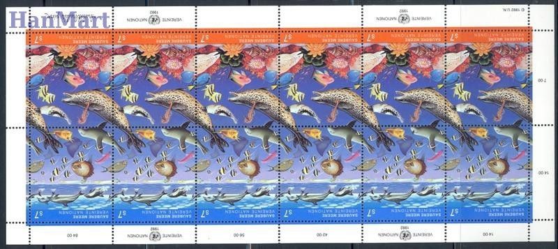 Znaczek Narody Zjednoczone Wiedeń 1992 Mi 127-128 Czyste **