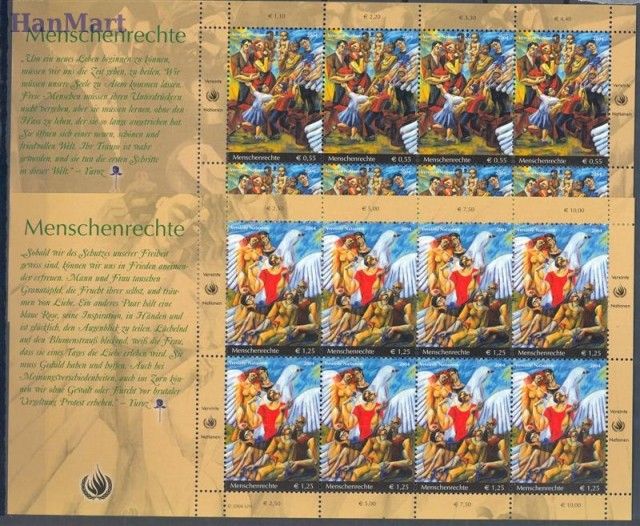 Znaczek Narody Zjednoczone Wiedeń 2004 Mi 430-431 Czyste **