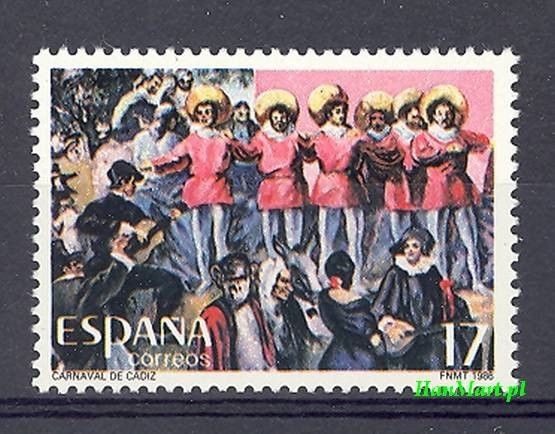 Znaczek Hiszpania 1986 Mi 2717 Czyste **
