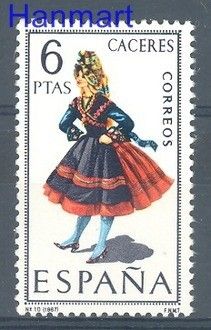 Znaczek Hiszpania 1967 Mi 1719 Czyste **