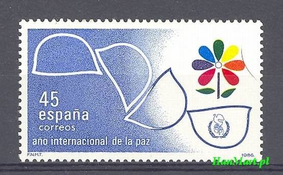 Znaczek Hiszpania 1986 Mi 2718 Czyste **