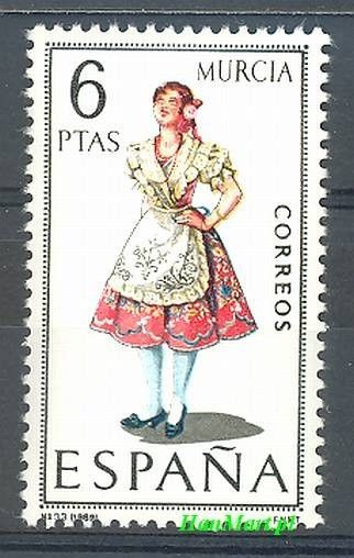 Znaczek Hiszpania 1969 Mi 1830 Czyste **