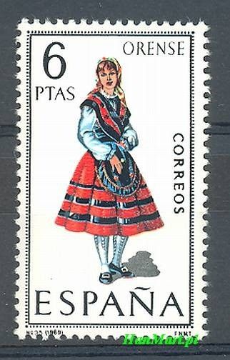 Znaczek Hiszpania 1969 Mi 1839 Czyste **