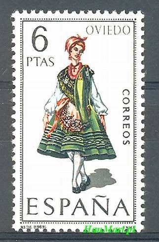 Znaczek Hiszpania 1969 Mi 1843 Czyste **